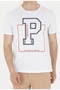 Men's White Crew Neck T-Shirt - 6