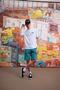 Relax Fit Parachute Bermuda Shorts with Cargo Pockets B1041ax23hs