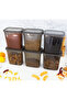 مجموعة من 6 حاويات تخزين ديكوبيلا - 4