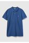 Men's Denim Regular Fit Short Sleeve Polo Tshirt Denim - 2