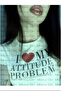 Love My Attitude Problem Patterned White Color Printed Crop Women's T-Shirt the Solo - 3