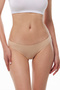Women's Black White Skin 6 Pack Modal Low Waist Slip Panties 183 - 4