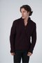 Black Men's Thessaloniki Knitted Muline Pocket Knitwear Wool Cardigan