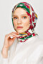 40 وشاح مطوي بنمط رقعة - 2