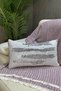 Sequined Reversible Rectangular Throw Pillow Case - White & Silver