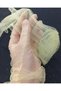 Diamond sparkling evening dress bridal gloves long yellow - 4