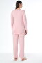 Powder Maternity Long Sleeve Maternity Pajamas Set with Dressing Gown - 6