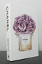 2-Piece Decorative Book Box Set with Two Women & No5 Perfume Theme - 3