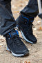 Hikernorth Waterproof Men's Boots - Black Cobalt Blue