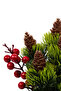 Artificial Christmas Flower Arranged with Kokina in a Pot - 3