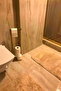 Toilet Roll Holder Replacement Gold Design Heavy Duty Cast Footed Anti-Tipping Bathroom Toilet No Installation Required - 5