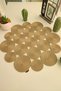 Teret 80cm Round Wicker Jute Living Room Kitchen Table Cloth / Runner / Ranir - 3