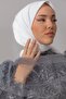 Plain Twill Scarf - White - 2