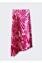 Pleated satin skirt - 3