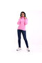 Women's Candy Pink Badi Knitwear Turtleneck Corduroy Thin Sweater - 7