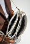 Women's White Three-Compartment 3-Compartment Crossbody and Shoulder Bag 29X20Cm - 2