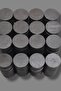 560 Pieces Round Charcoal Magnet 15mm X 3mm (560 Pcs) - 2