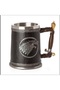 Vintage Medieval Winter Is Coming Stark 500ml Stainless Steel Embossed Mug Cup - 2
