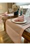 Royal Linen Textured Glittery Candy Pink Runner 1 Piece (Napkin Not Included) - 2