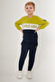 Boy's Ribbed Tracksuit Set - 3
