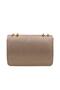 Gold Shiny Pattern Chain Strap Women's Shoulder Bag - 2