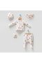 Strawberry Patterned Newborn Baby Girl Hospital Discharge Set of 5 - 2