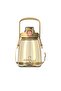 Tritan Sports Water Bottle with Hanging Straw (Juicer) 1200Ml Yellow K7562