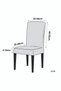 Flexible Elastic Washable Chair Cover - 5