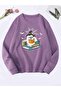 CODE ADR-SHEN EZwear Cartoon Graphic Thermal Lined Sweatshirt