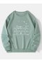 CODE ADR-SHEN EZwear Heart Print Thermal Lined Drop Shoulder Sweatshirt