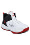 27986 C White Orange Black Men's Basketball Shoes - 2