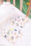 Muslin Bib Set of 2 and Muslin Teether with Wooden Ring 547 - 2