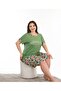 Plus Size Pajama Set - 2