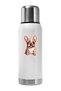Cute French Bulldog Car, Motorcycle, Helmet, Laptop, Glass Sticker 14X9 cm - 5