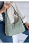 Women's Water Green Hand and Shoulder Bag