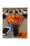 Set of 4 Practical Pop Corn Bucket with Straw Cup Snack Snack Plate Nuts Popcorn Chips - 8