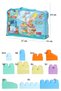 Play Blox Building Toys 2946 Pastel Colors Mega Block Set 83 Pieces with Blue Bag - 2