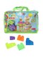 Play Blox Building Toys 2939 Neon Colors Mega Block Set 83 Pieces with Green Bag