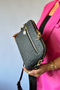 New Season Medium Size 3 Compartment Women's Shoulder Bag - 24 cm X 18 cm 2196 Black -Gzd - 3