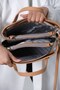 Women's 5-Compartment Hand and Shoulder Bag 4030-Gd -Gzd- - 6