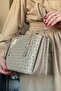 Women's Printed Patterned Shoulder Bag and Wallet Set 2066-Jp Sand Combination -Gzd- - 3