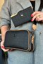 Women's Long Strap Shoulder Bag - 5 Compartments, Adjustable, 28X18 cm 4023-Jp-Gzd - 2
