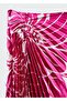 Pleated satin skirt - 7