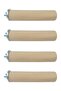Venty 4-Piece Large Parrot Perches 15 Cm 36 Mm / Natural Wooden Parrot Perches