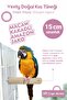 Venty 4-Piece Large Parrot Perches 15 Cm 36 Mm / Natural Wooden Parrot Perches - 2