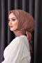 Hijab Bamboo Crotch Scarf Soft Brown