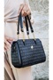 WOMEN'S 4 COMPARTMENT MONOGRAM PRINTED HAND AND SHOULDER BAG - 6