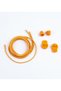 100CmOrange Striped Practical Elastic Lacing Smart Shoes - 3