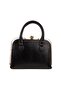 Women's Black Shiny Crossbody Hand & Shoulder Bag 339 - 2
