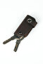Leather Keychain 3-4 Key Capacity - Real Leather & Handmade - 7